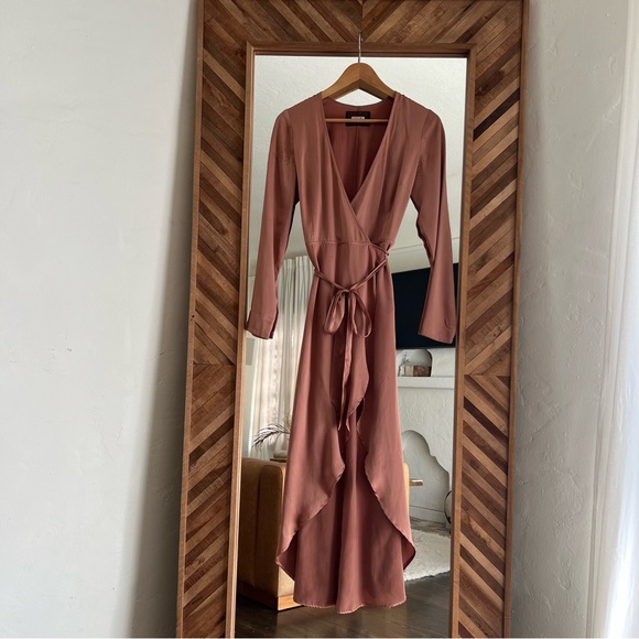 Reformation Silk Marni Dress - Picture 1 of 9